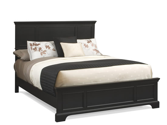 Black colour bed